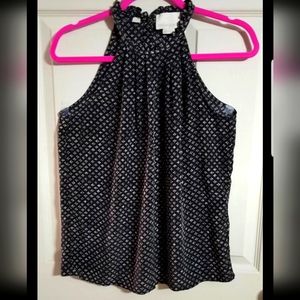 Black Halter Top